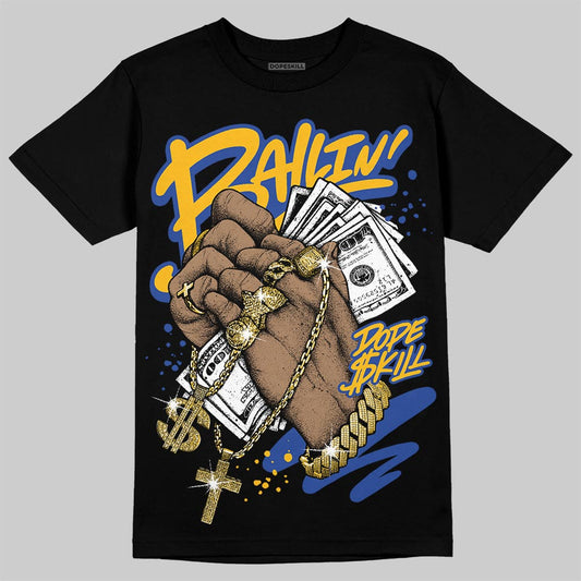 Royal Blue Sneakers DopeSkill T-Shirt Always Ballin' Graphic Streetwear - Black