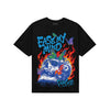 Royal Blue Sneakers DopeSkill T-Shirt Ease My Mind Graphic Streetwear - Black