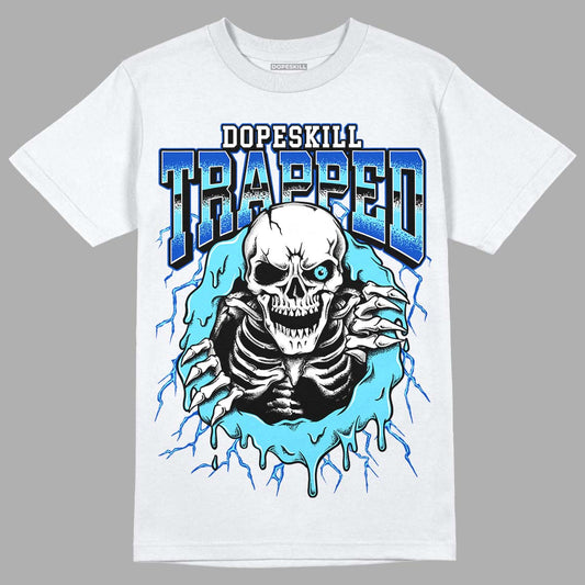 Dunk Low Argon DopeSkill T-Shirt Trapped Halloween Graphic Streetwear - White