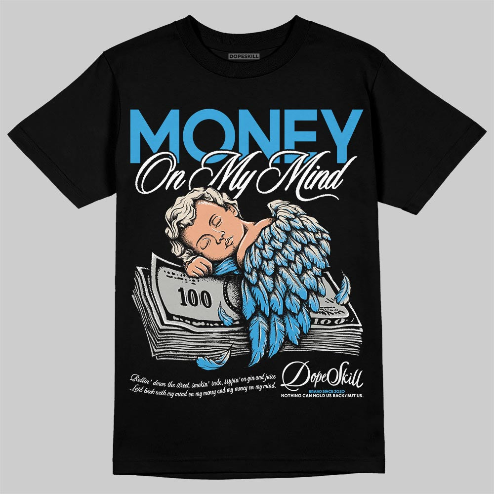 Jordan 1 High OG “UNC” Reimagined DopeSkill T-Shirt MOMM Graphic Streetwear - Black