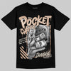 Jordan 4 Retro Cozy Girl DopeSkill T-Shirt Pocket Change Graphic Streetwear - Black