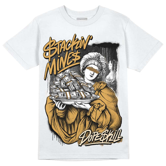 Jordan 11 "Gratitude" DopeSkill T-Shirt Stackin Mines Graphic Streetwear - White