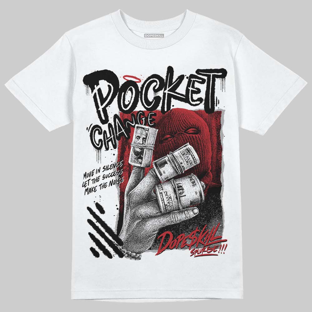 Jordan 14 Golf “Last Shot” DopeSkill T-Shirt Pocket Change Graphic Streetwear - White