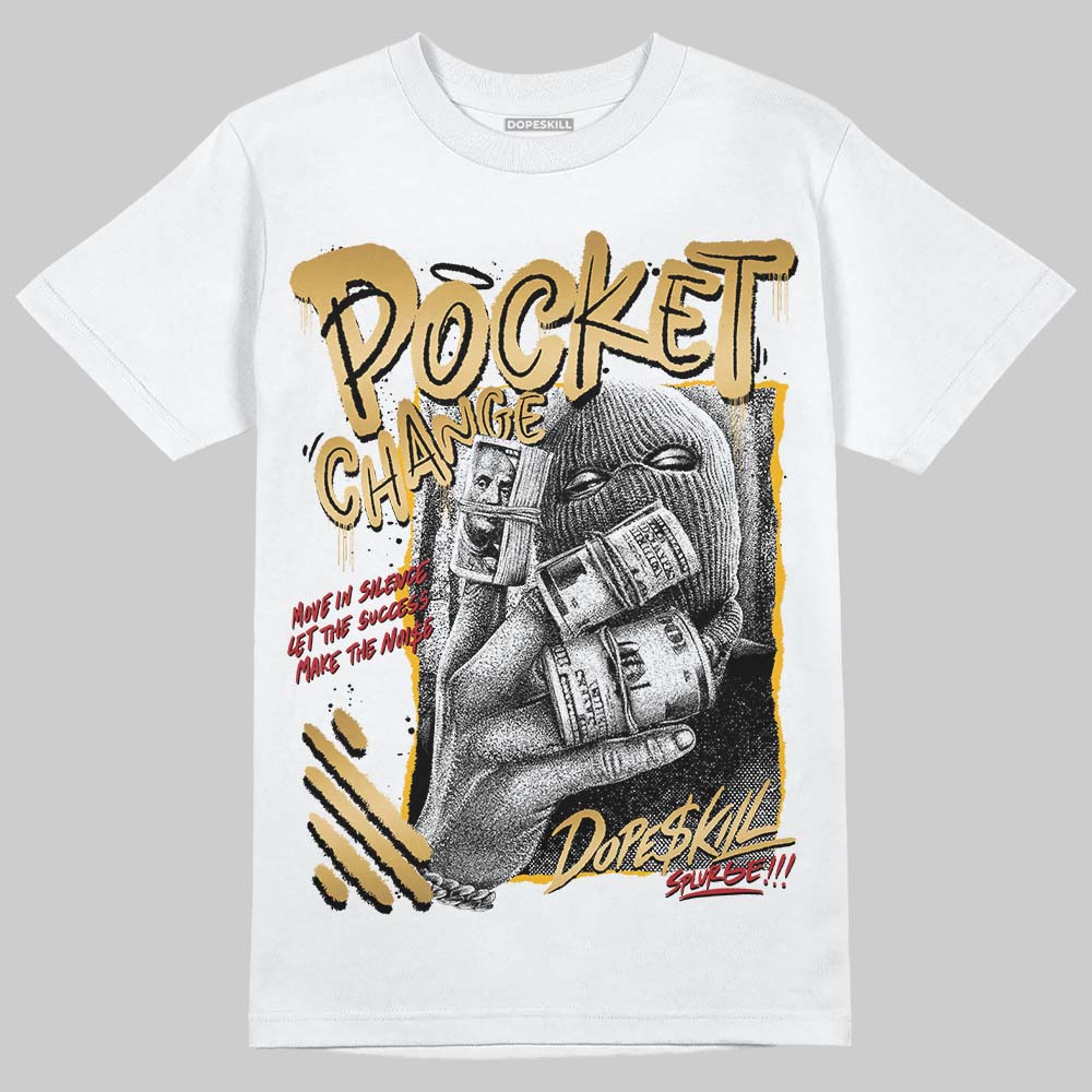 Jordan 12 Retro 'Taxi' 2025 DopeSkill T-Shirt Pocket Change Graphic Streetwear - White