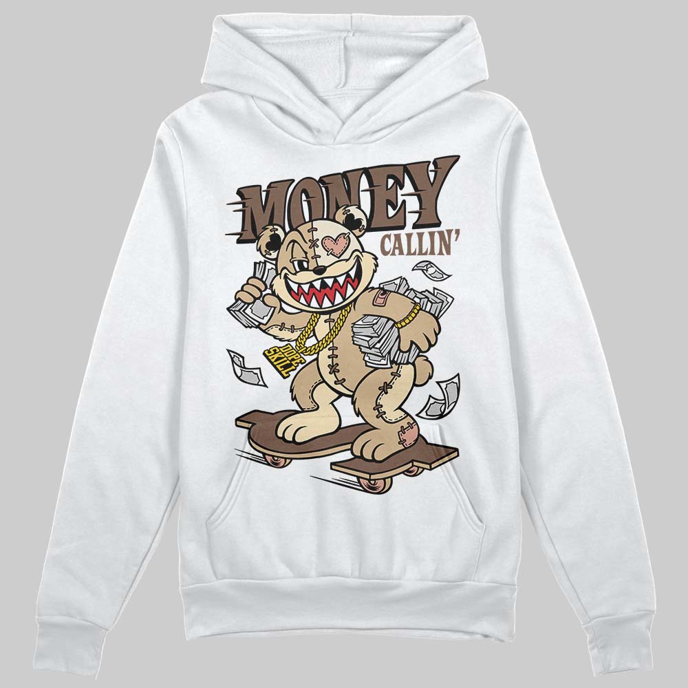 TAN Sneakers DopeSkill Hoodie Sweatshirt Money Callin' Graphic Streetwear - White