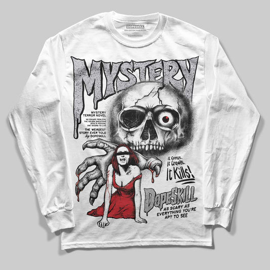 Jordan 4 OG “White Cement” DopeSkill Long Sleeve T-Shirt Mystery Ghostly Grasp Graphic Streetwear - White