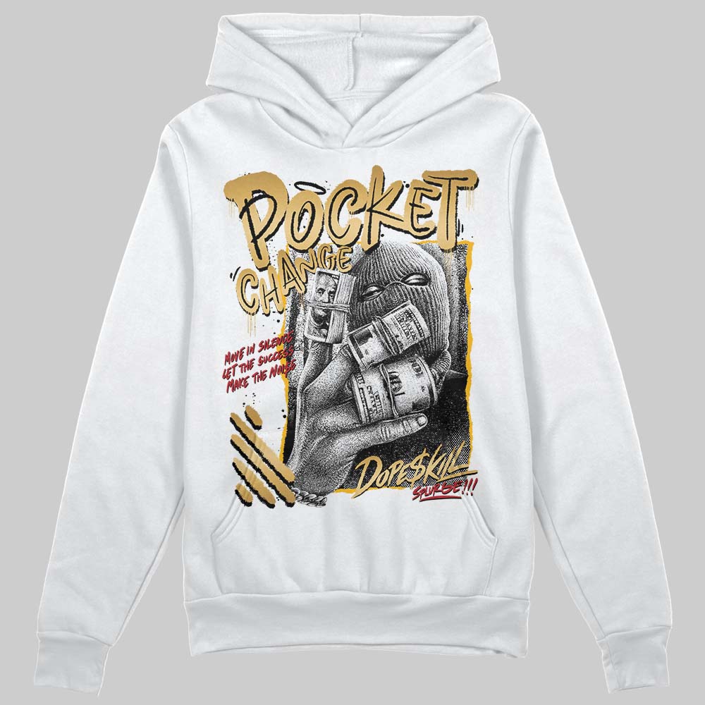 Jordan 12 Retro 'Taxi' 2025 DopeSkill Hoodie Sweatshirt Pocket Change Graphic Streetwear - White
