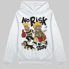 Jordan 12 Retro 'Taxi' 2025 DopeSkill Hoodie Sweatshirt No Risk No Story Graphic Streetwear - White