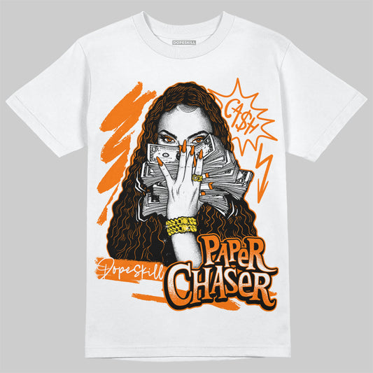 Dunk Low 'Magma Orange' DopeSkill Long Sleeve T-Shirt NPC Graphic Streetwear - White