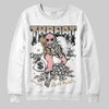 Nike Air Force 1 Low Canvas “Linen” DopeSkill Sweatshirt Threat Graphic Streetwear - White