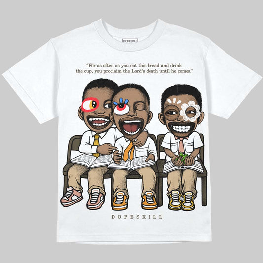 TAN Sneakers DopeSkill Oversize Print T-Shirt First Sunday Graphic Streetwear