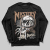 Jordan 4 Retro Cozy Girl DopeSkill Long Sleeve T-Shirt Mystery Ghostly Grasp Graphic Streetwear - black