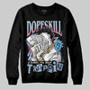 Jordan 3 GS “Cobalt Bliss” DopeSkill Sweatshirt Sorry I've Been Trappin Graphic Streetwear - Black