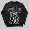 PURPLE Sneakers DopeSkill Long Sleeve T-Shirt Ambition Graphic Streetwear - Black