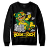 Dunk Low Reverse Brazil DopeSkill Sweatshirt Born To Be Rich Graphic Streetwear - Black