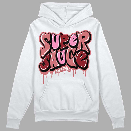 Valentine's Day Collection DopeSkill Hoodie Sweatshirt Smile Through The Pain Graphic Streetwear - White