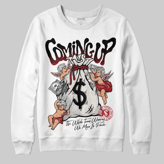 Nigel Sylvester x Jordan 1 Low OG “Nitro” DopeSkill Sweatshirt Money Bag Coming Up Graphic Streetwear - White