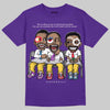 Jordan 12 “Field Purple” DopeSkill T-Shirt First Sunday Graphic Streetwear - Purple