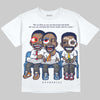 Jordan 3 "Midnight Navy" DopeSkill Oversize Print T-Shirt First Sunday Graphic Streetwear