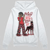 Red Sneakers DopeSkill Hoodie Sweatshirt My Grind Won't Let Me Lose Graphic Streetwear  White