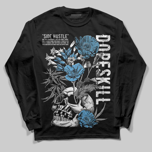Jordan 10 OG “Steel” DopeSkill Long Sleeve T-Shirt Side Hustle Graphic Streetwear - Black