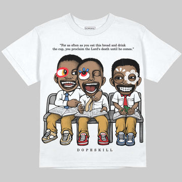 Jordan 11 "Gratitude" DopeSkill Oversize Print T-Shirt First Sunday Graphic Streetwear