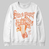 Orange Black White DopeSkill Sweatshirt Stack Paper Graphic
