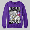 Jordan 5 OG “Grape” DopeSkill Sweatshirt Sorry I've Been Trappin Graphic Streetwear - Purple