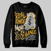Jordan 5 'Tokyo' DopeSkill Sweatshirt Real Ones Move In Silence Graphic Streetwear - Black