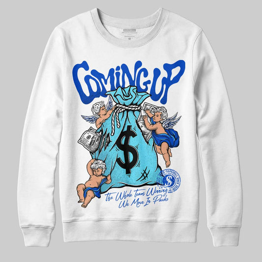 Dunk Low Argon DopeSkill Sweatshirt Money Bag Coming Up Graphic Streetwear- White