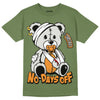 Jordan 5 "Olive" DopeSkill Olive T-Shirt Hurt Bear Graphic Streetwear