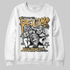 Jordan 12 Retro 'Taxi' 2025 DopeSkill Sweatshirt Distorted Realms Graphic Streetwear - White