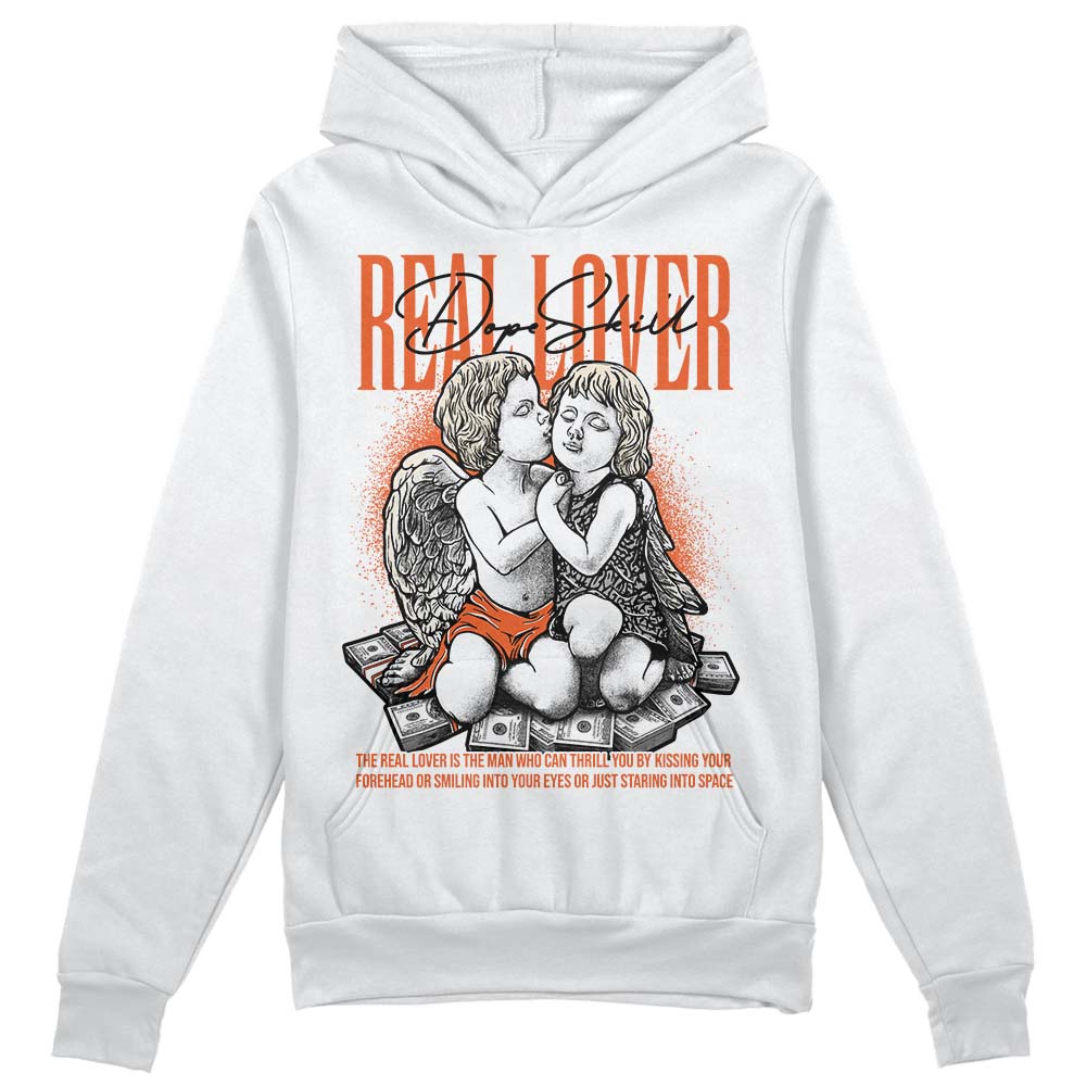 Jordan 3 Georgia Peach DopeSkill Hoodie Sweatshirt Real Lover Graphic Streetwear - White