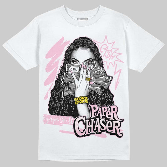 Dunk Low LX Pink Foam DopeSkill T-Shirt NPC Graphic Streetwear - White