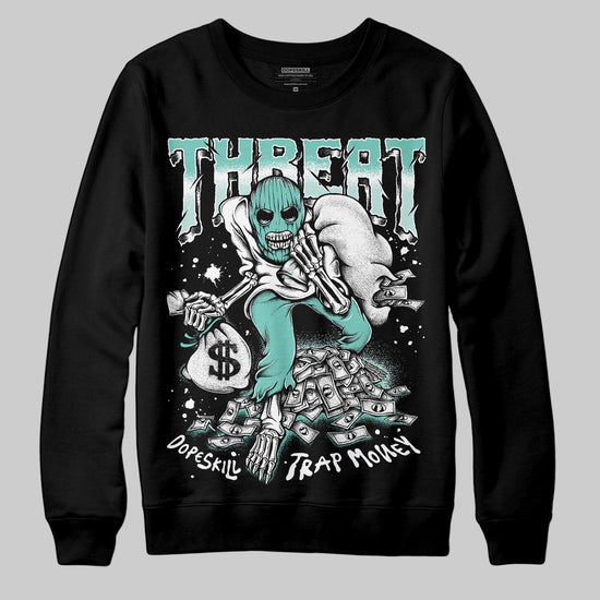 Jordan 11 Low "Igloo" DopeSkill Sweatshirt Threat Graphic Streetwear - Black