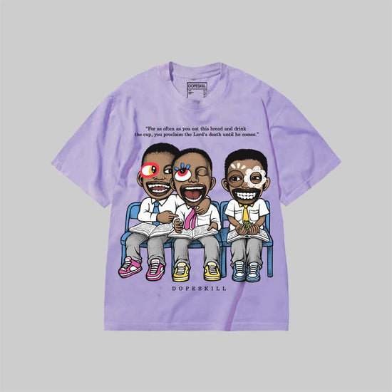 First Sunday DopeSkill Premium T-shirt Streetwear - Violet