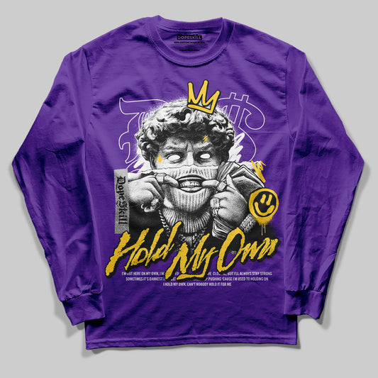 Jordan 12 “Field Purple” DopeSkill Purple Long Sleeve T-Shirt In My Way Graphic Streetwear