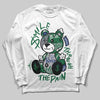 Asics GT-2160 ‘Shamrock Green’ DopeSkill Long Sleeve T-Shirt Smile Through The Pain Graphic Streetwear - White