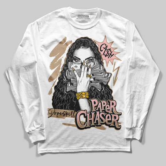 Nike Air Force 1 Low Canvas “Linen” DopeSkill Long Sleeve T-Shirt NPC Graphic Streetwear - White
