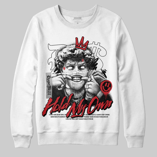 Jordan 4 OG “White Cement” DopeSkill Sweatshirt In My Way Graphic Streetwear - White