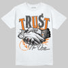 Dunk Low 'Magma Orange DopeSkill T-Shirt Trust No One Graphic Streetwear - White