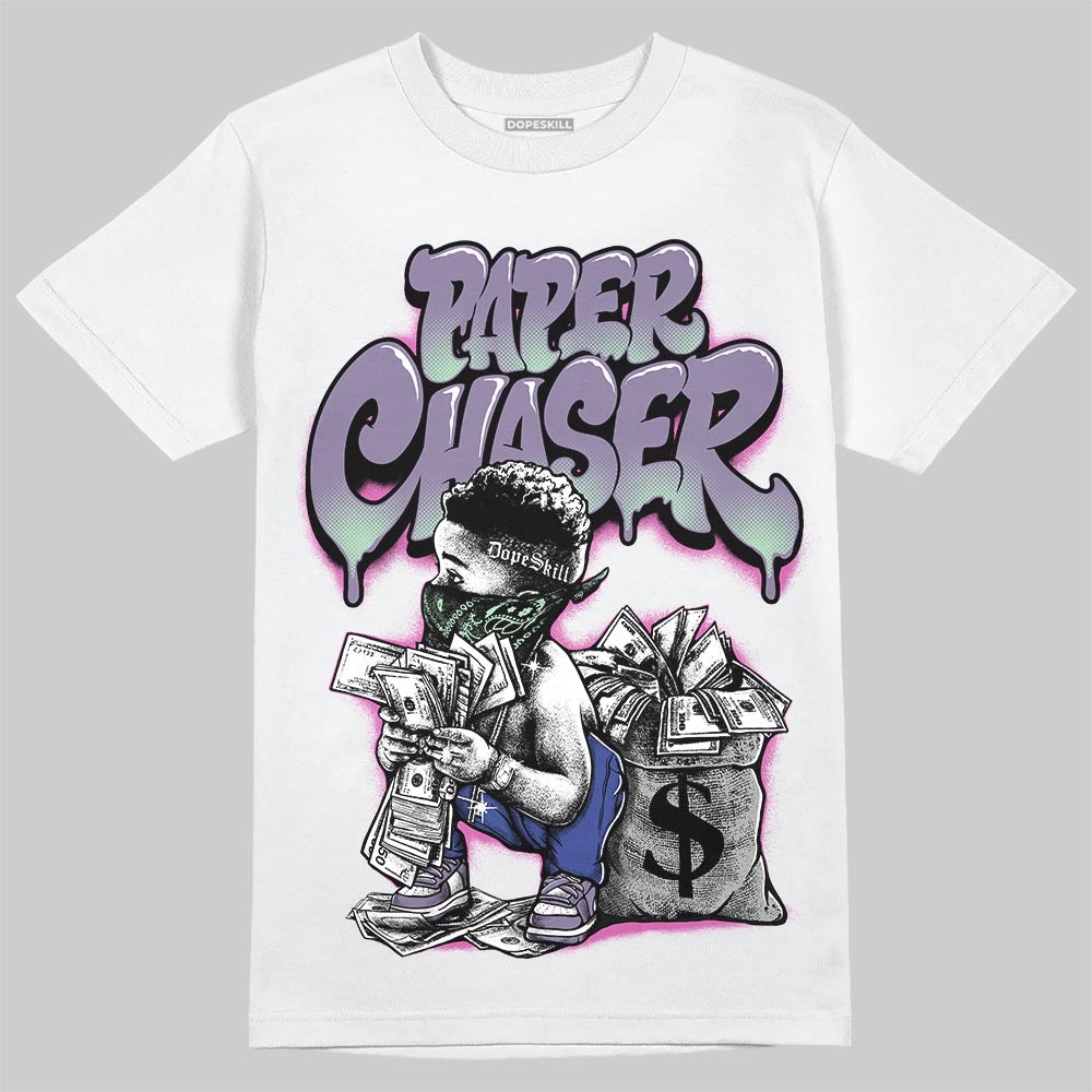 Jordan 1 Retro Low OG Zion Williamson Voodoo Alternate DopeSkill T-Shirt Paper Chaser Boy Graphic Streetwear - White