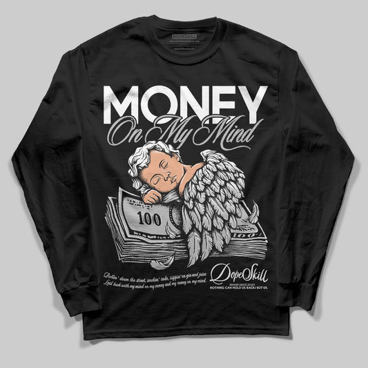 Jordan 10 OG “Steel” DopeSkill Long Sleeve T-Shirt MOMM Graphic Streetwear - Black