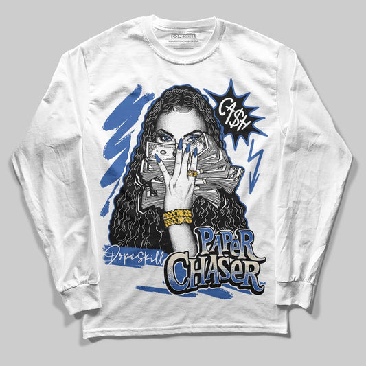 Jordan 1 Low Travis Scott x Fragment DopeSkill Long Sleeve T-Shirt NPC Graphic Streetwear - White