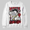 Jordan 5 Retro Fire Red Black Tongue (2025) DopeSkill Sweatshirt Sorry I've Been Trappin Graphic Streetwear - White