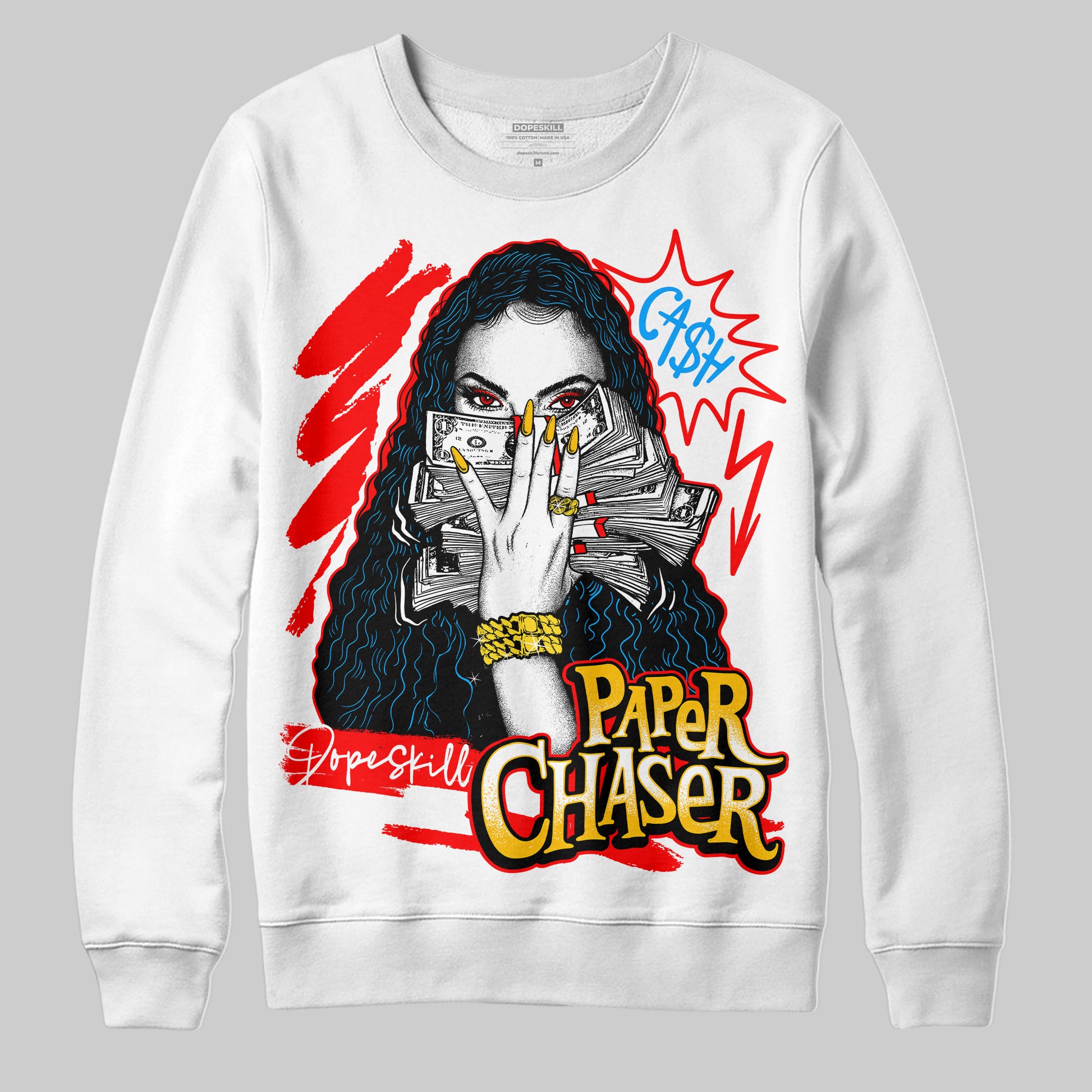 Nike Dunk Low x LeBron James 'Fruity Pebbles' DopeSkill Sweatshirt NPC Graphic Streetwear - White