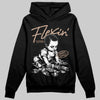 Jordan 4 Retro Cozy Girl DopeSkill Hoodie Sweatshirt Flexin' Graphic Streetwear - Black