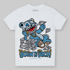 Jordan 4 Denim “Worn Blue” DopeSkill Toddler Kids T-shirt Born To Be Rich Graphic Streetwear - White