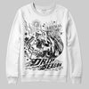 Dunk Low Panda White Black DopeSkill Sweatshirt Drip Season Graphic Streetwear - White