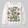 Olive Sneakers DopeSkill Sweatshirt Let 'em Hate Graphic Streetwear - White